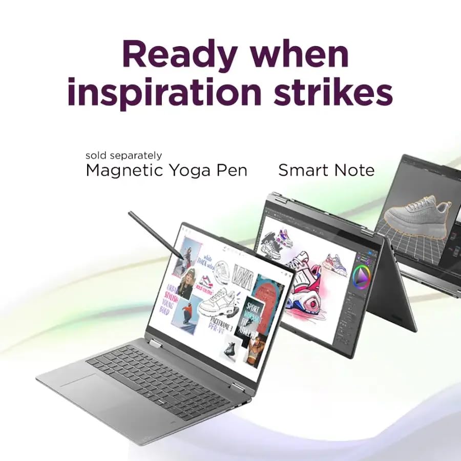 Image of Lenovo Yoga 7i 2-in-1 AI Copilot+ Laptop, 16 inch 2K LCD Touchscreen, Intel Ultra 7 256V(>i9-13900H), 16GB LPDDR5X RAM, 2TB SSD, Backlit KB, Wi-Fi 7, BT 5.4, Thunderbolt 4, w /Stylus, Win11 PRO