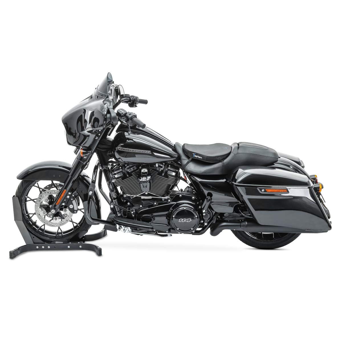 Sitzbank Kissen TPE Gel L kompatibel mit BMW R 1200 GS/Adventure schwarz