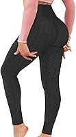Vista 10 de AIMILIA - Leggings deportivos sexys para mujer, de cintura alta, anti-celulitis, con control de abdomen y levantamiento de glúteos, ideales