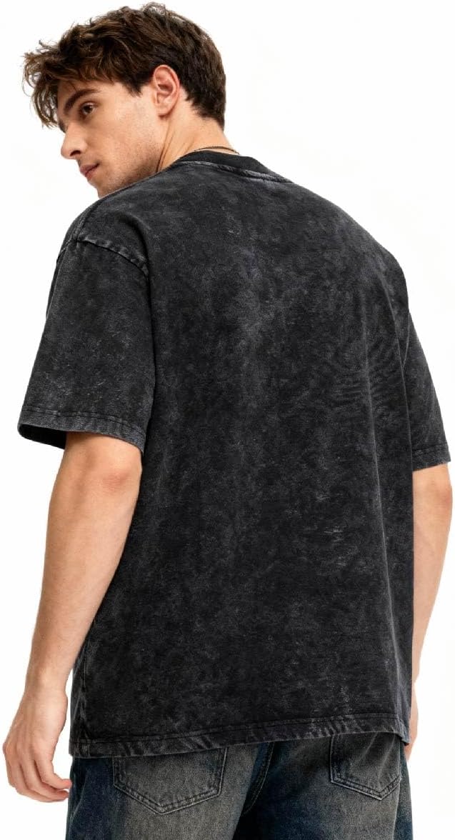 Graphic Tees Summer Women Men Cotton Novelty Oversized Crew Fear God in Bible Christian Washed T-Shirt - Image 6