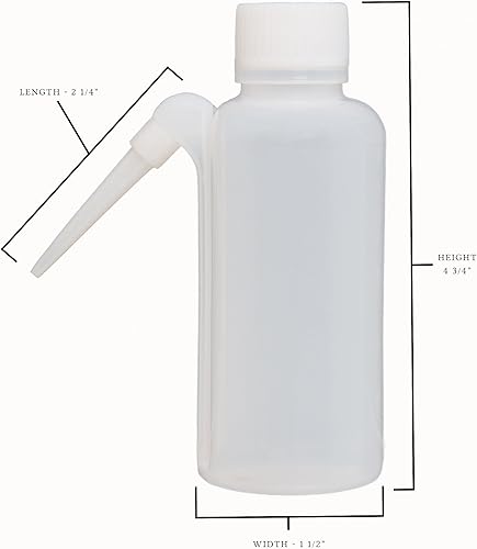 Miniatura 2 de WB125-10 - Botella de lavado, graduada, 4.2 fl oz, paquete de 10