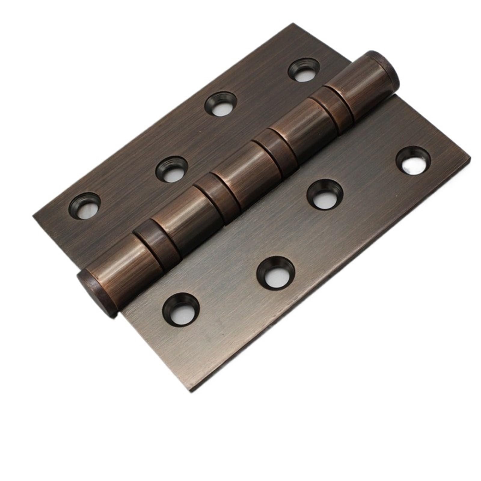 Kdhcvkz Bronze 1Pcs Stainless Steel Flat Hinge Wooden Door Hinge(Bronze)