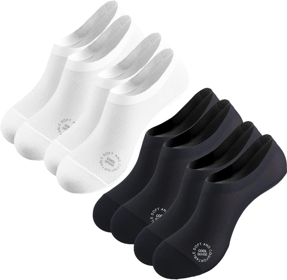 Ultra Thin Liner Socks Non Slip Nylon No Show Socks Womens Lightweight Breathable 3 & 4 & 6 Pair Packs - Image 7