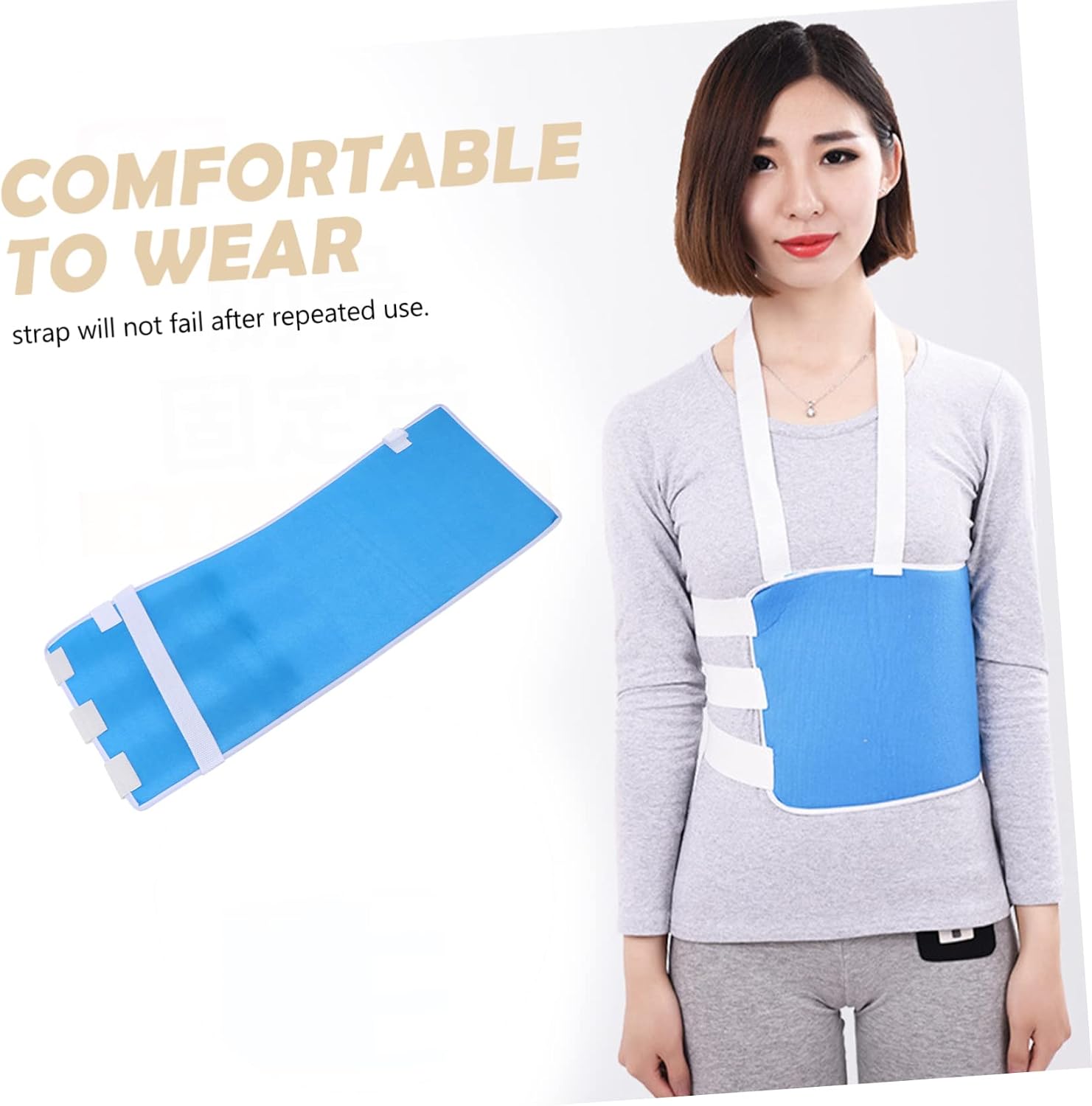 Healifty 3pcs Adjustable Rib Support Brace for Breathable Chest Binder for Broken Ribs Comfortable Stabilization for Men and Women Lightweight Design for Daily Use