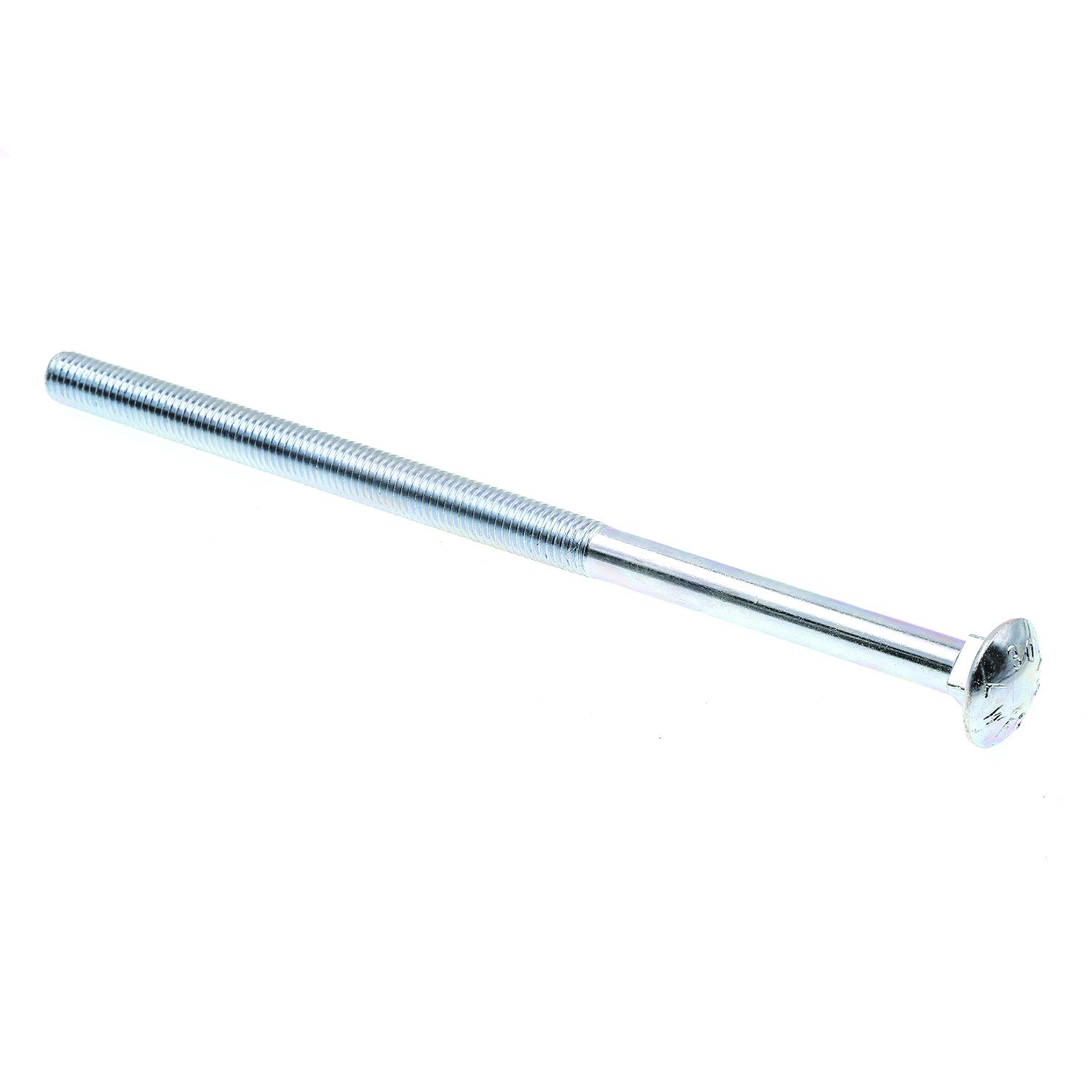 Boulon 1/2 x 10 en acier zingué de qualité supérieure pour fixations industrielles de précision