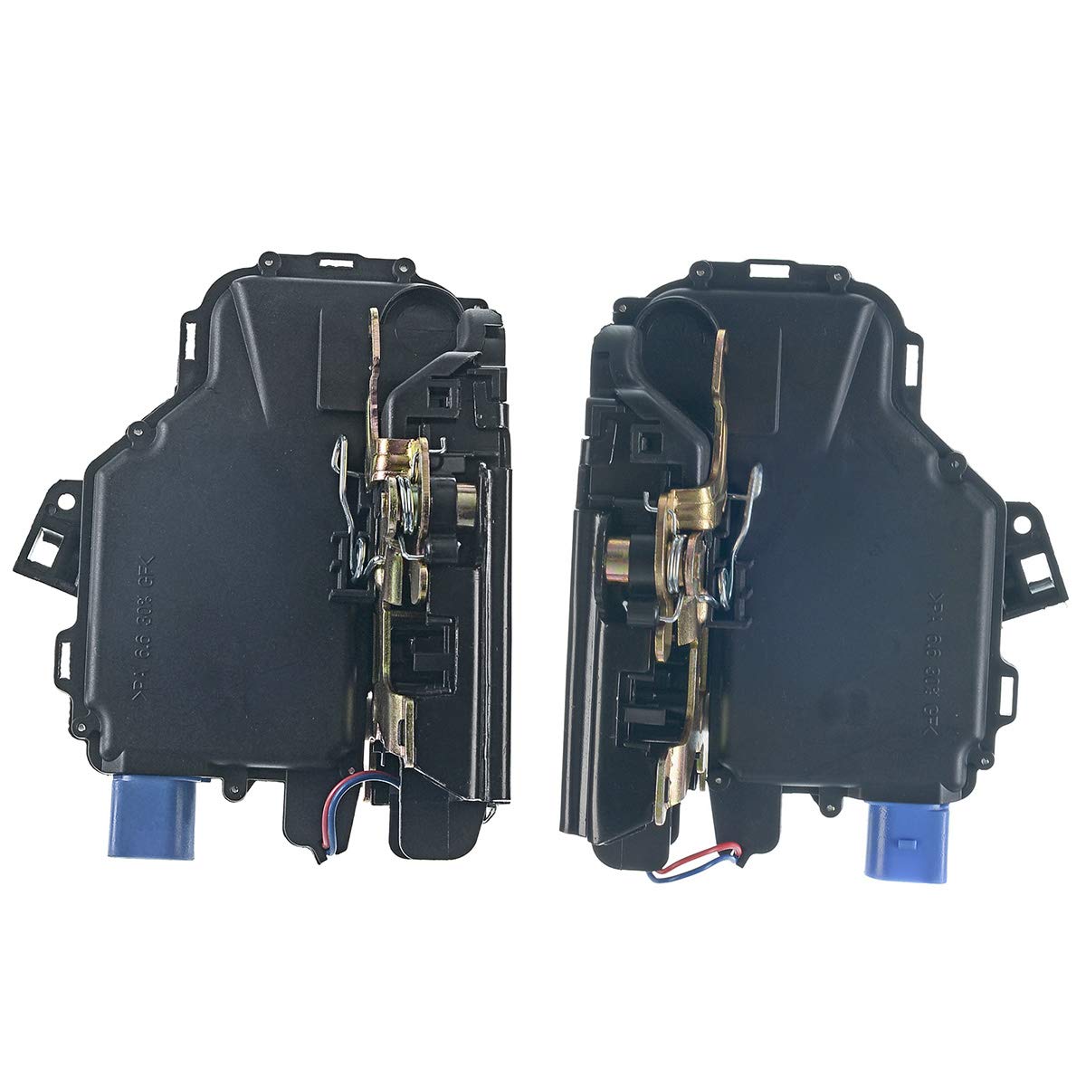 Frankberg 2x Türschloss Stellmotor Hinten 6-Polig Kompatibel mit Polo 9N Schrägheck 2001-2009 Ibiza III 6L1 Schrägheck 2002-2009 Replace# 3B4839015AN