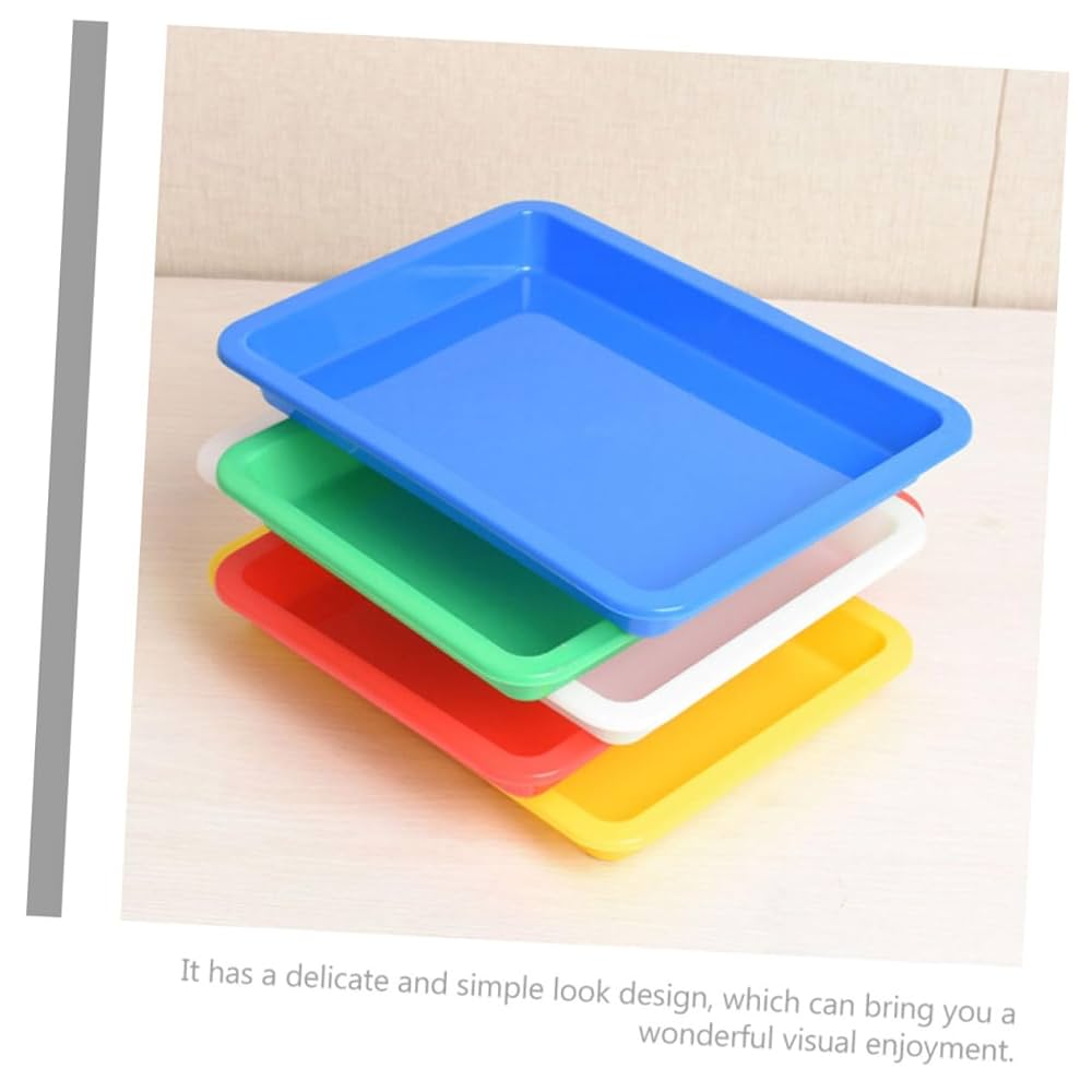 Amazon.co.jp: NUOBESTY 5個 プラスチック製トレー プラスチック