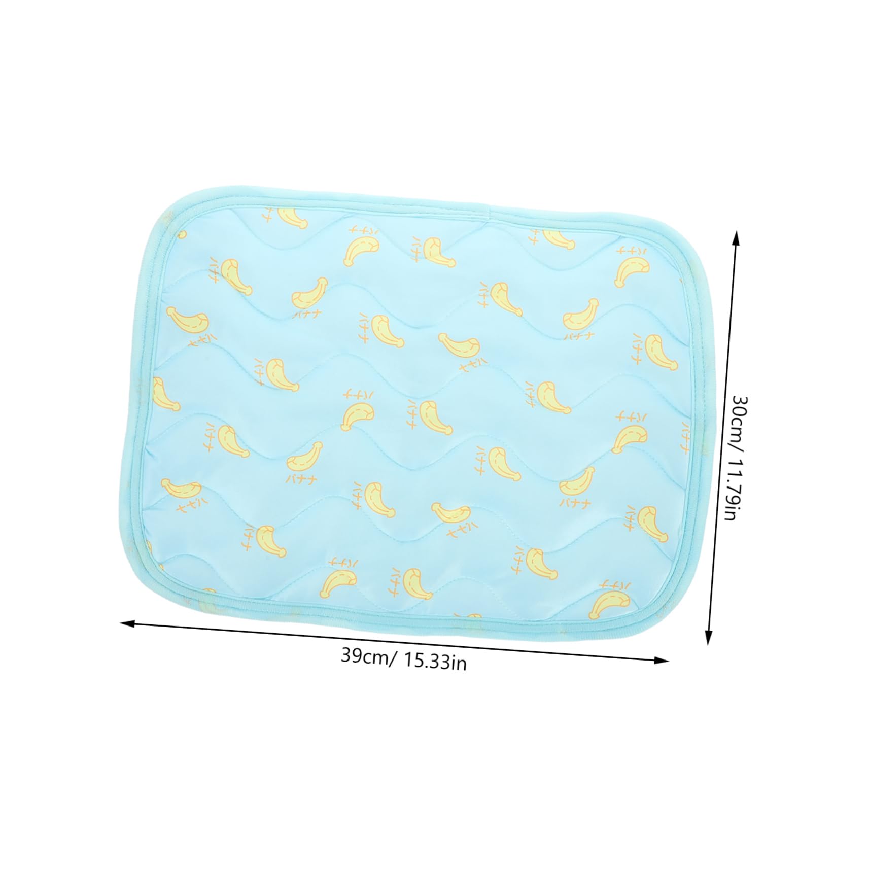 GALPADA 2Pcs Pet Cooling Cushion for Hamsters and Summer Sleeping Mat for Rabbits Lightweight Easy to Overheating Portable Design Cherry