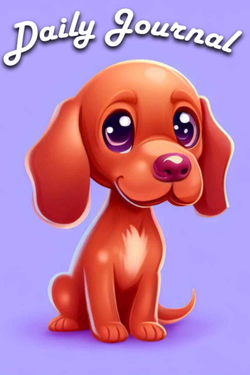 My Daily Journal with a Cartoon Hungarian Vizsla: A Fun and Loyal Way to Record Your Thoughts, Feelings, and Adventures