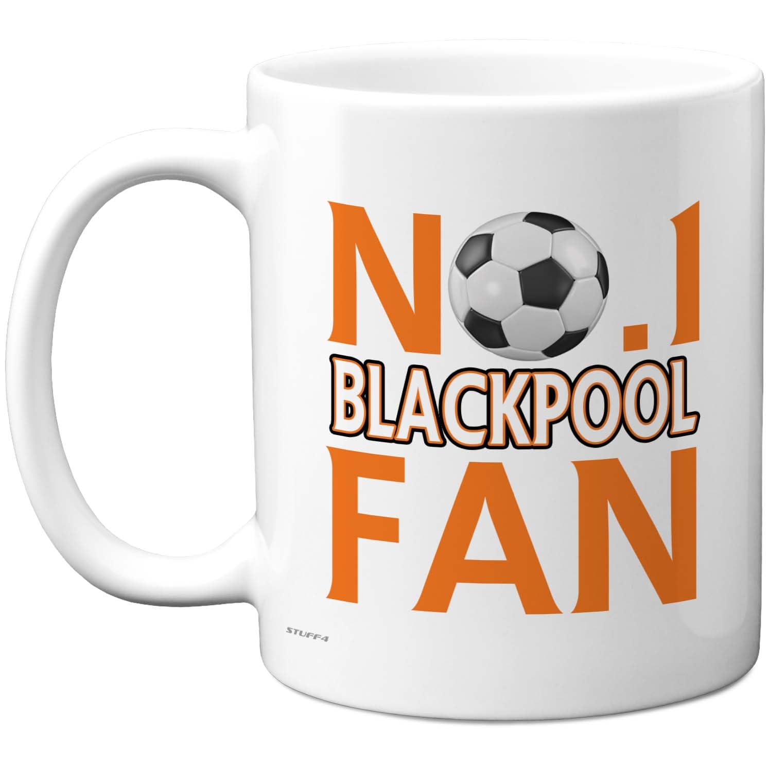 Stuff4 Novelty Mug for Blackpool Fans, No. 1 Blackpool Fan โ image 1