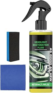 Car Radiation Carination Fluid 100ml Sun Protection Improves Clarity | Floodlight Cleaner for Sedan, Pickup, Motorhome, Workshop