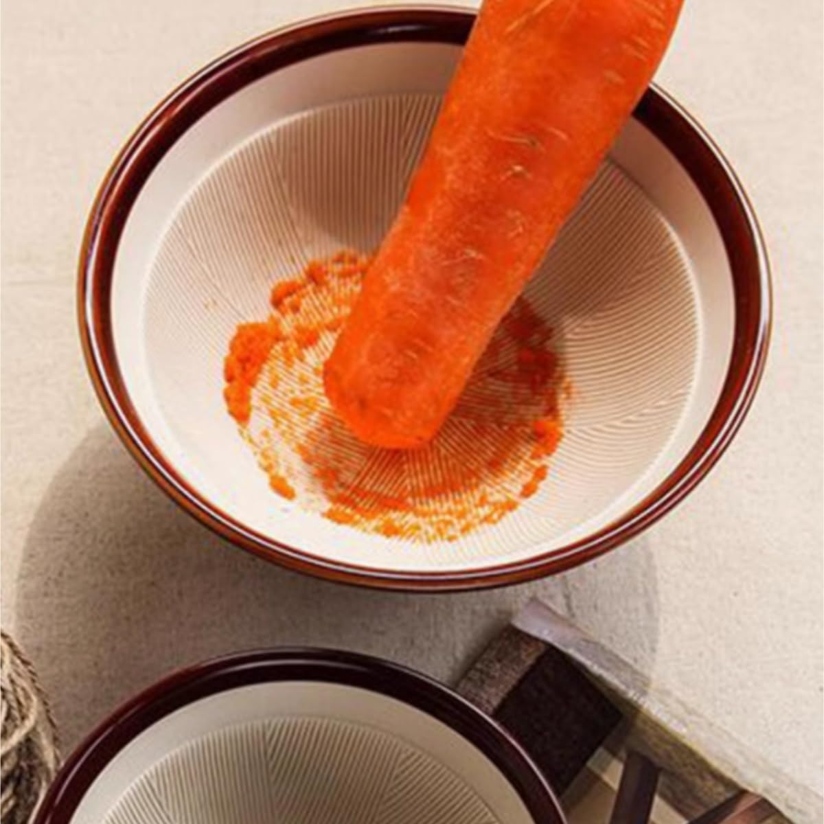Zestawy Moździerza Ttłuczka Miska Do Mielenia Puree Warzywne Puree Mięsne Pasta Ryżowa Pręt Do Mielenia Tłuczek Zestaw Tłuczek Moździerz