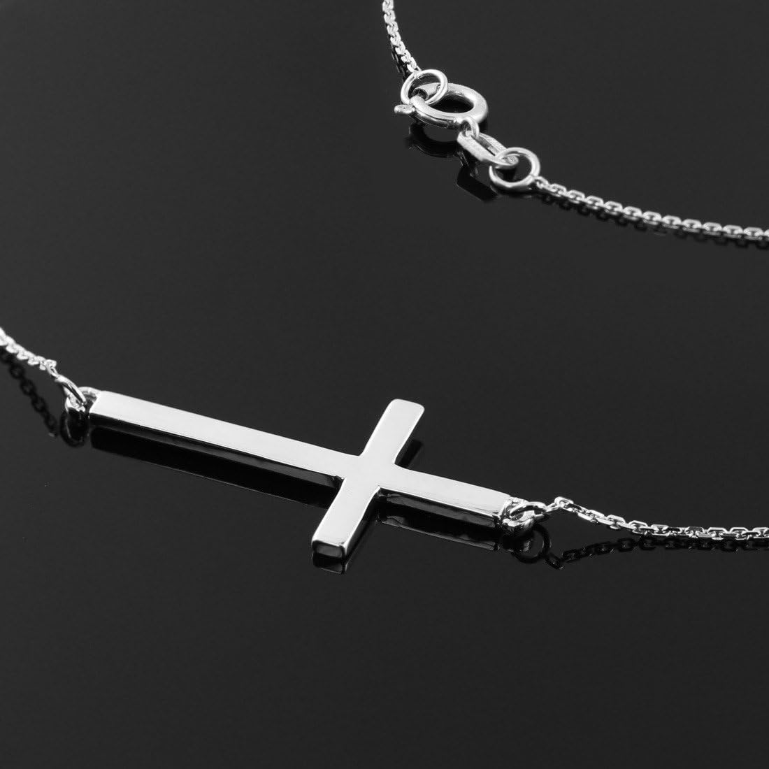 Jared Sideways Cross Necklace 2025