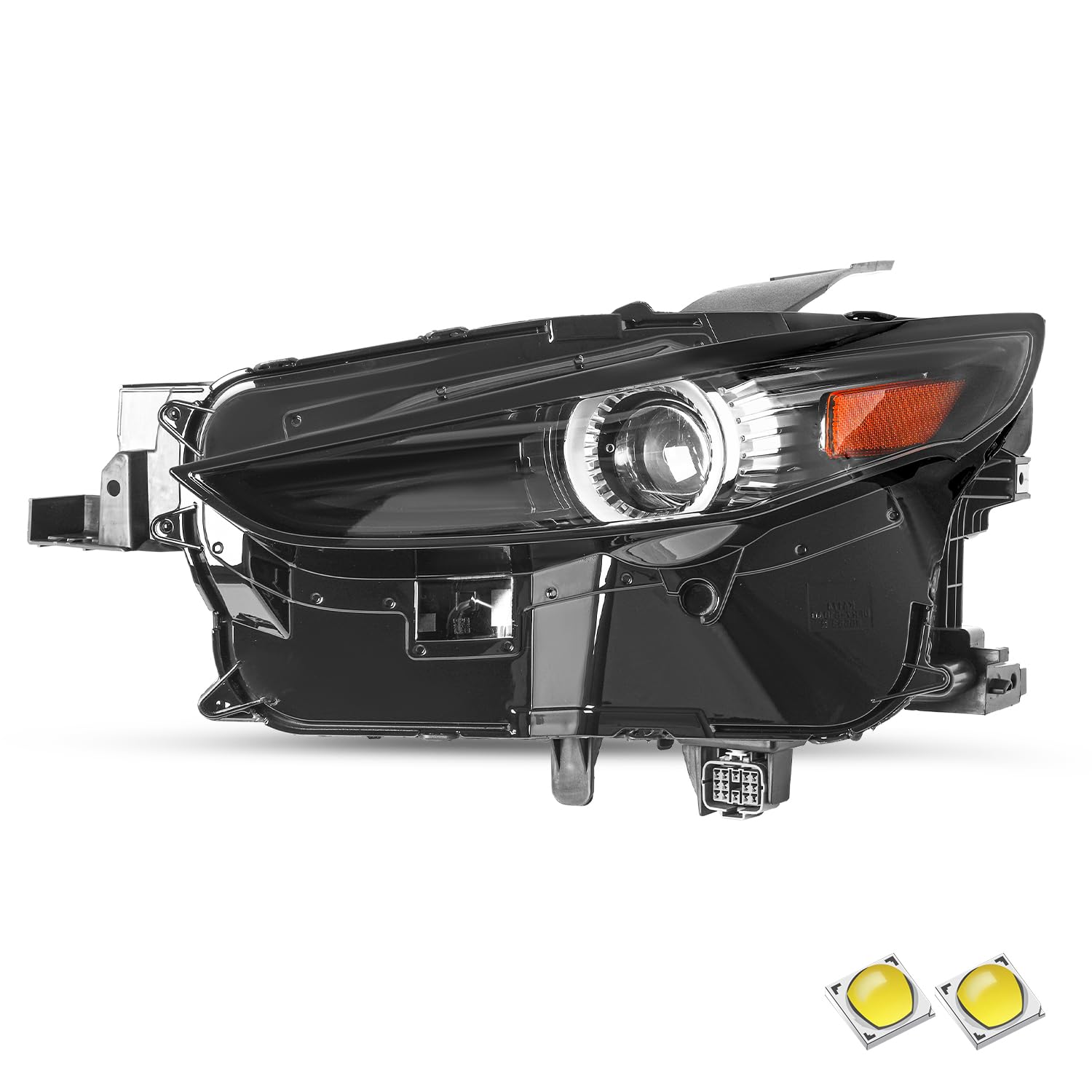 Amazon.com: SOCKIR Full LED Headlight Assembly Fit for 2020-2023
