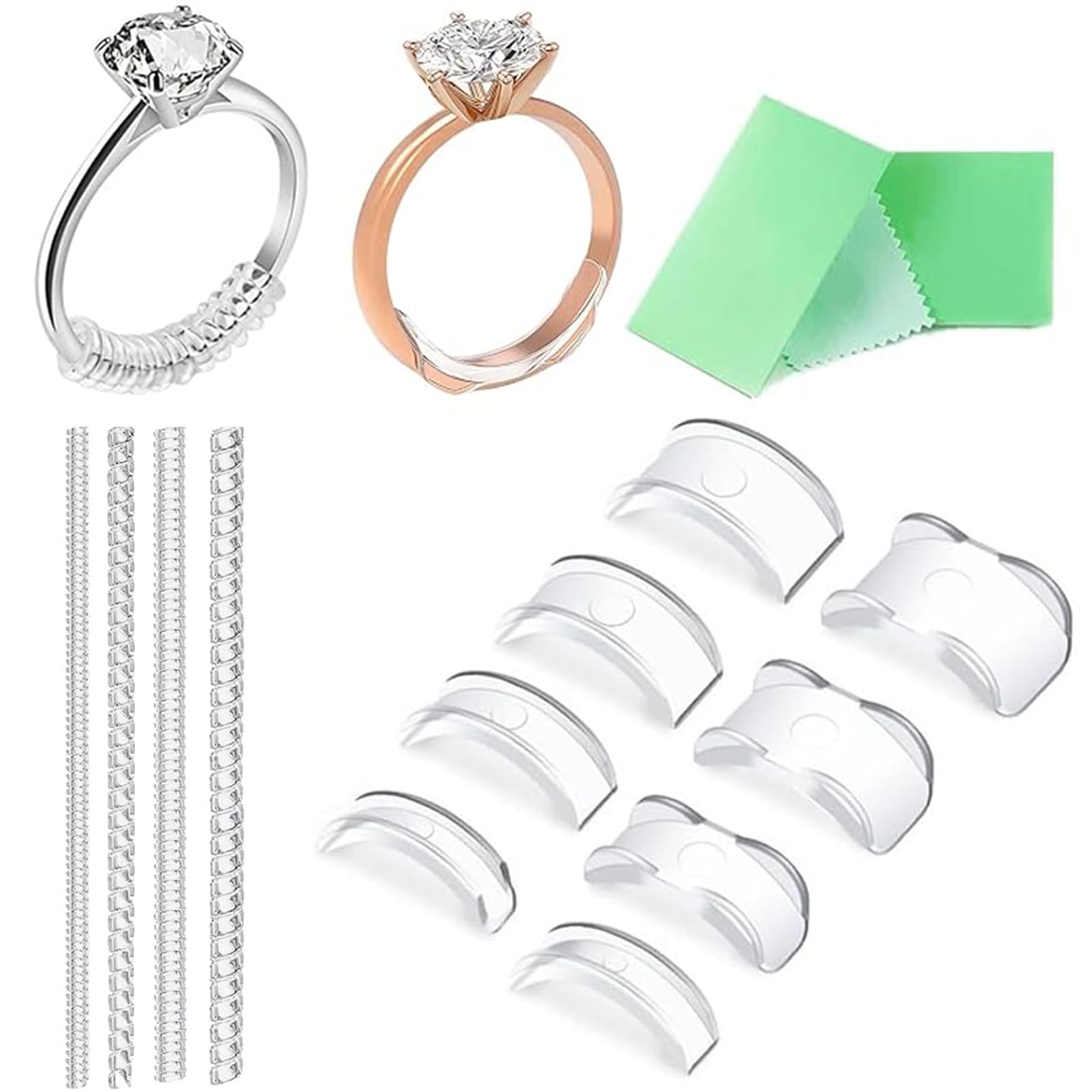 Amazon | [Shanado] 指輪 サイズ調節 リングアジャスター 12点セット