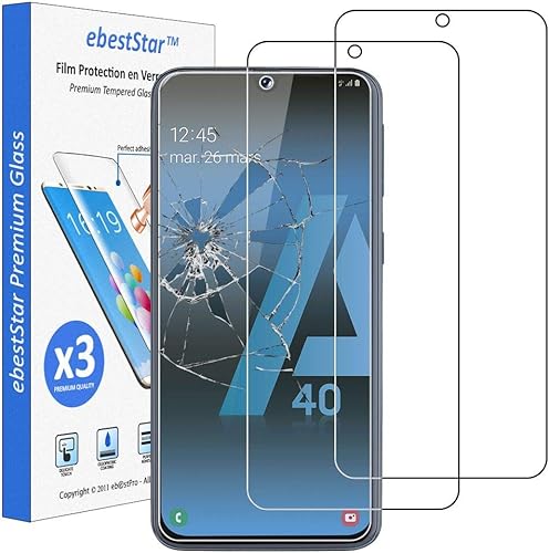 ebestStar Compatibile Vetro Temperato Samsung A40 Galaxy SM-A405F Protezione Schermo Pacco Pellicole Anti Shock Anti Rottura Anti graffio A40 144 3 69 1 7 9mm 5 9 ebestStar Compatibile Vetro Temperato Samsung A40 Galaxy SM-A405F Protezione Schermo Pacco Pellicole Anti Shock Anti Rottura Anti graffio A40 144 3 69 1 7 9mm 5 9