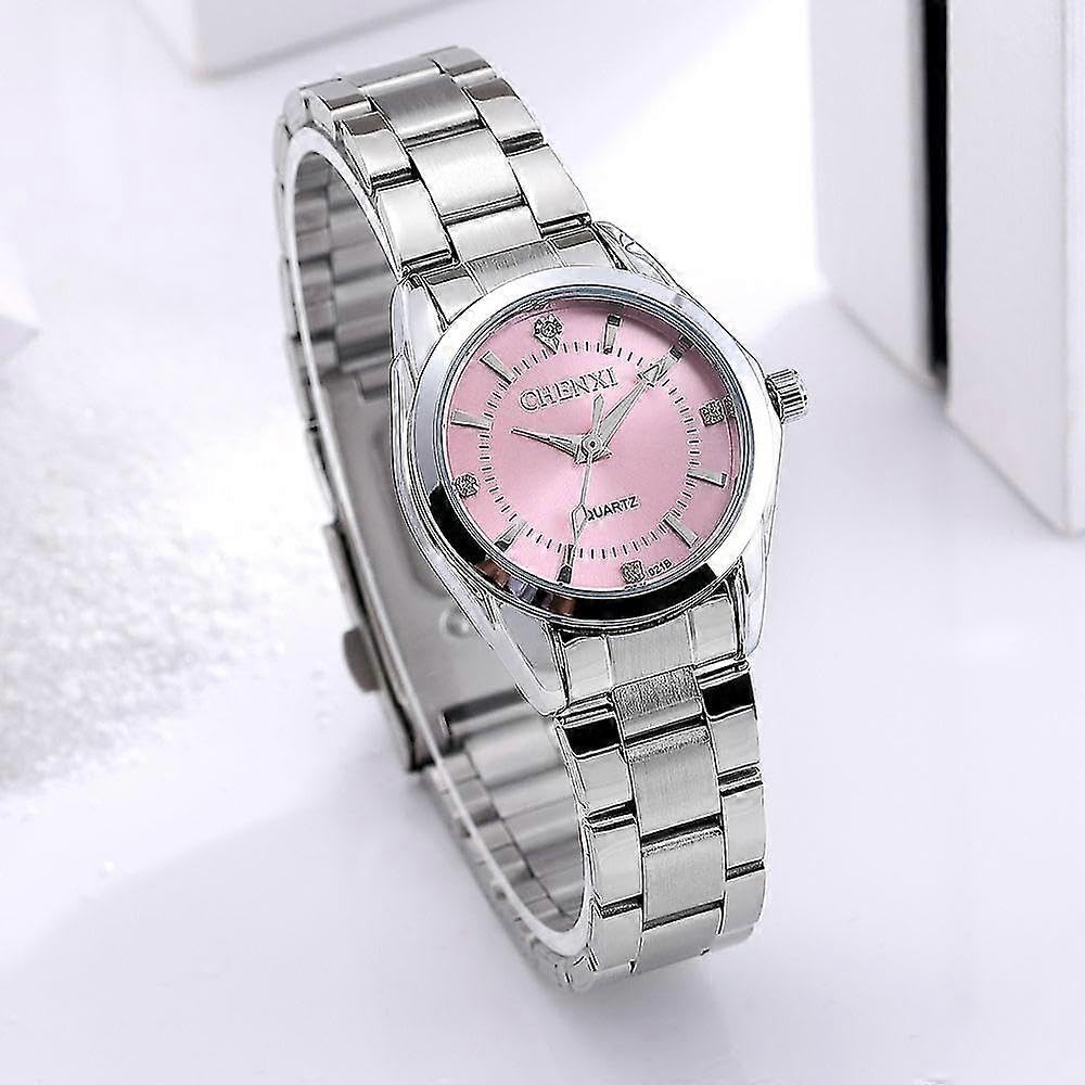 Orologio da polso da donna, casual, impermeabile, alla moda, con strass