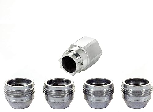 McGard - 24019 Seguro para tapa de ruedas de asiento cónico (Tamaño de rosca M14 x 1.5). Set de 4 unidades.