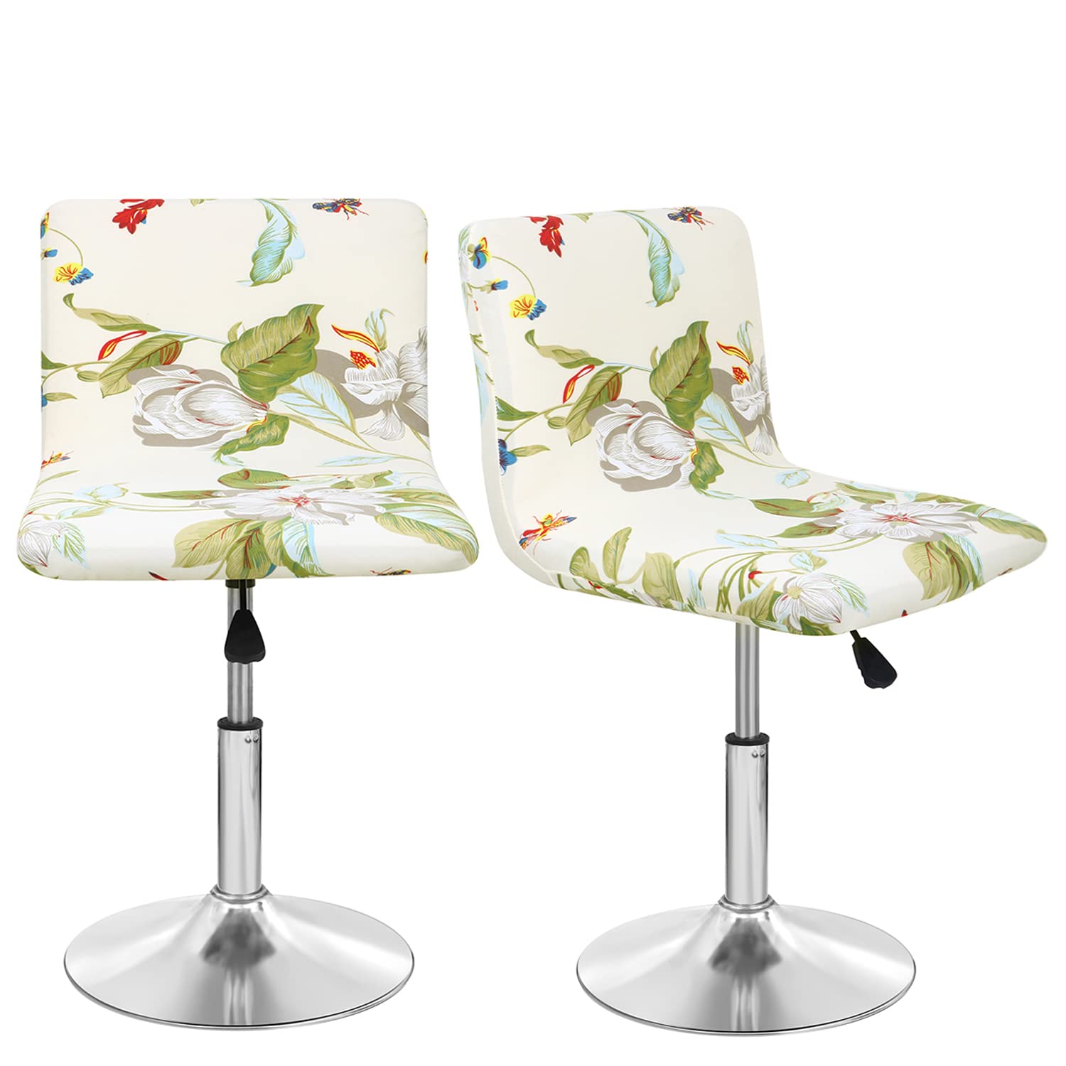 Deisy Dee Dining Room Chair Covers,Bar Stool Covers,Barstool Chair  Slipcovers Pack of C176 (Jasmine)