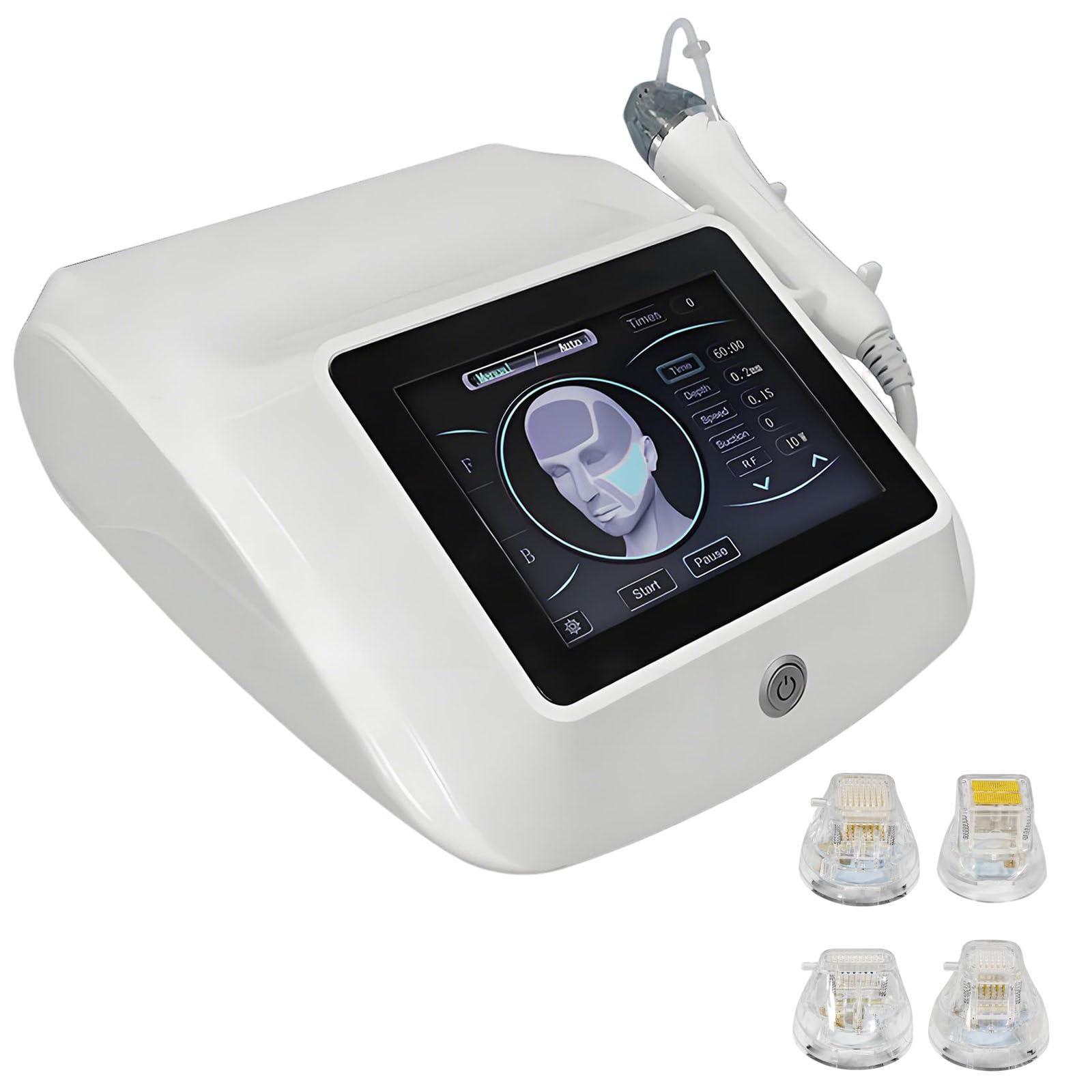 Ymnogjie Multicolor Salon Grade Fractional Rf Microneedle Face Lifting Machine,Anti Aging Device For Effective Wrinkle Reduction,Skin Tightening And Comprehensive Facial Rejuvenation