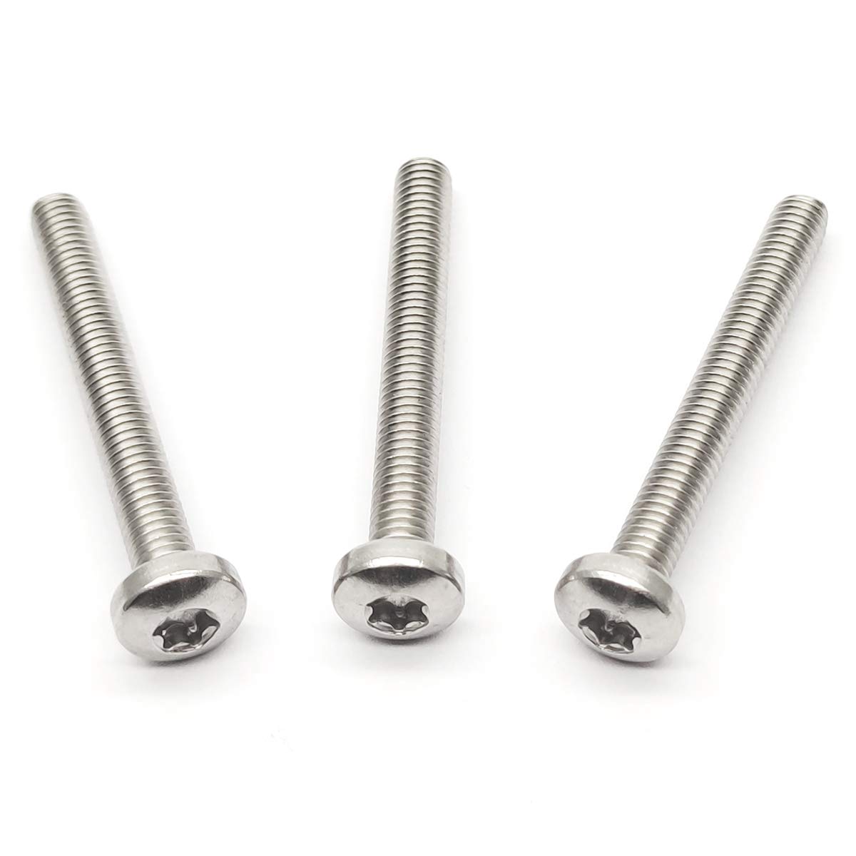 M6-1.0x50mm Stainless Steel Torx Bolts Round Head Six Star Six