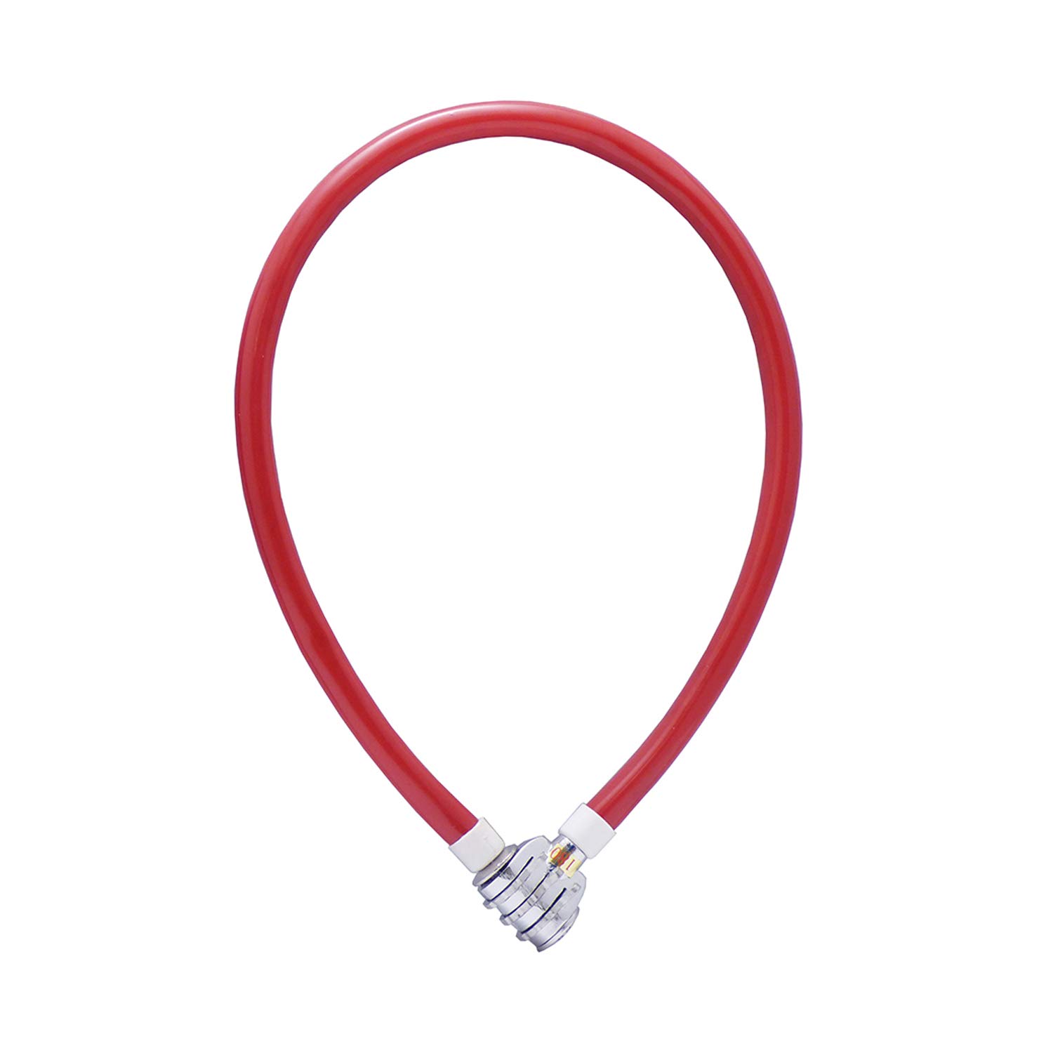 iFAMJunior60 Combination 000302R Bicycle Anti-Theft Cable, Red, 60 cm