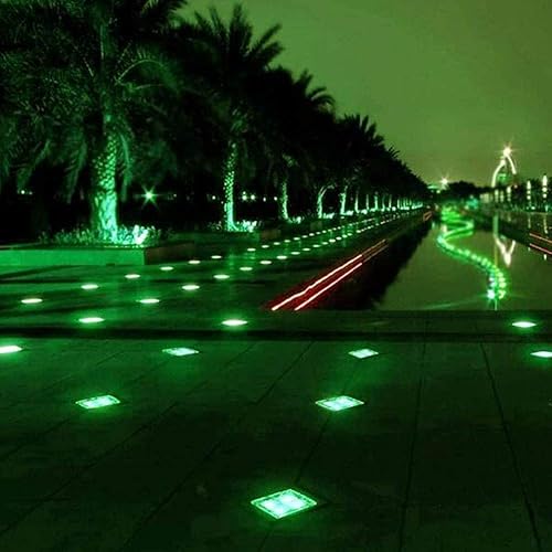 Miniatura 3 de Luces solares para cubitos de hielo  Luz solar de ladrillo LED para paisaje, luz de ladrillo de cristal, luces de camino al aire libre,