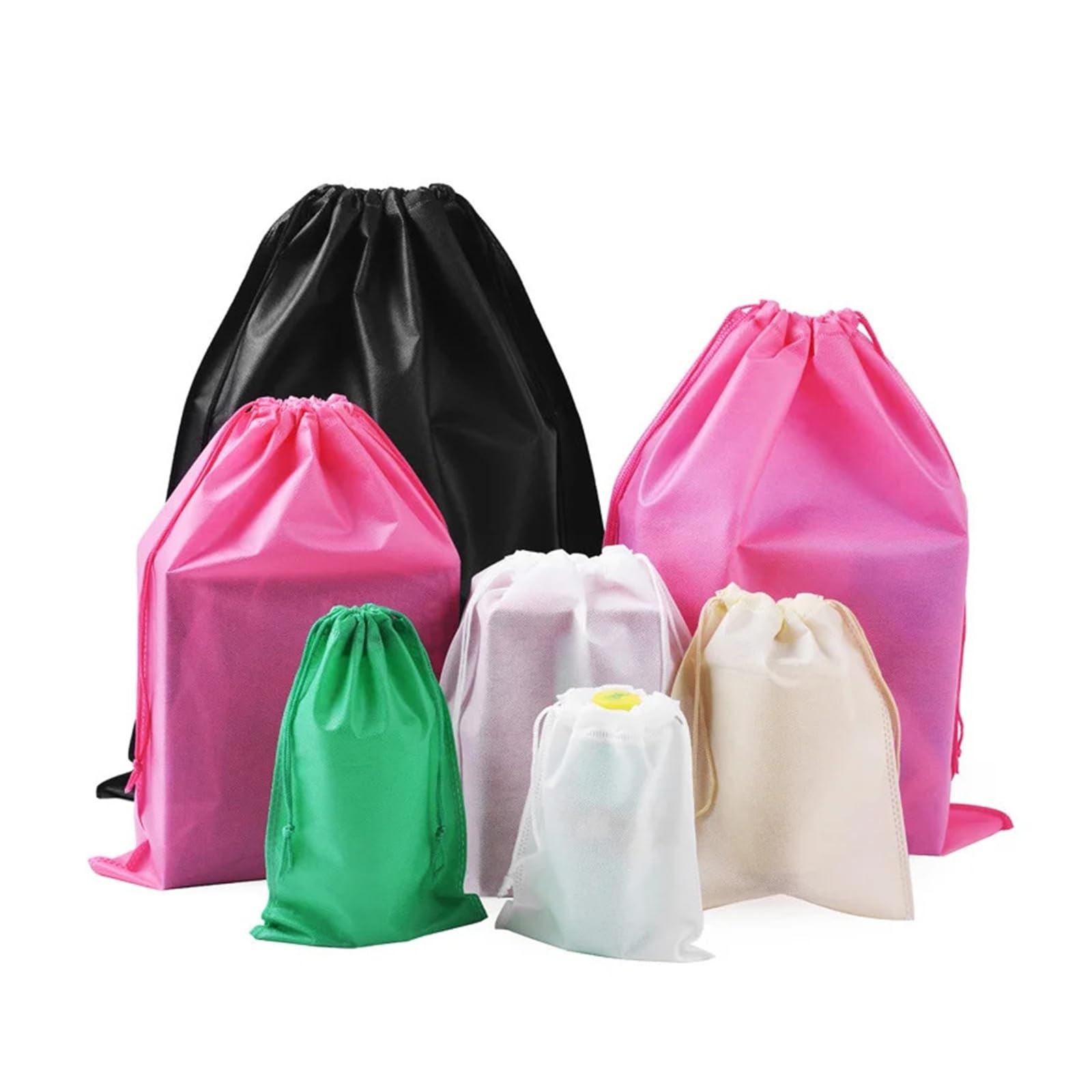 50 Bolsas de Almacenamiento for Zapatos, Organizador de Armario, no Tejidas, for Viaje, portátiles, Impermeables, de Bolsillo, for Colgar Ropa.(2V2 Male Plug,45x55cm)