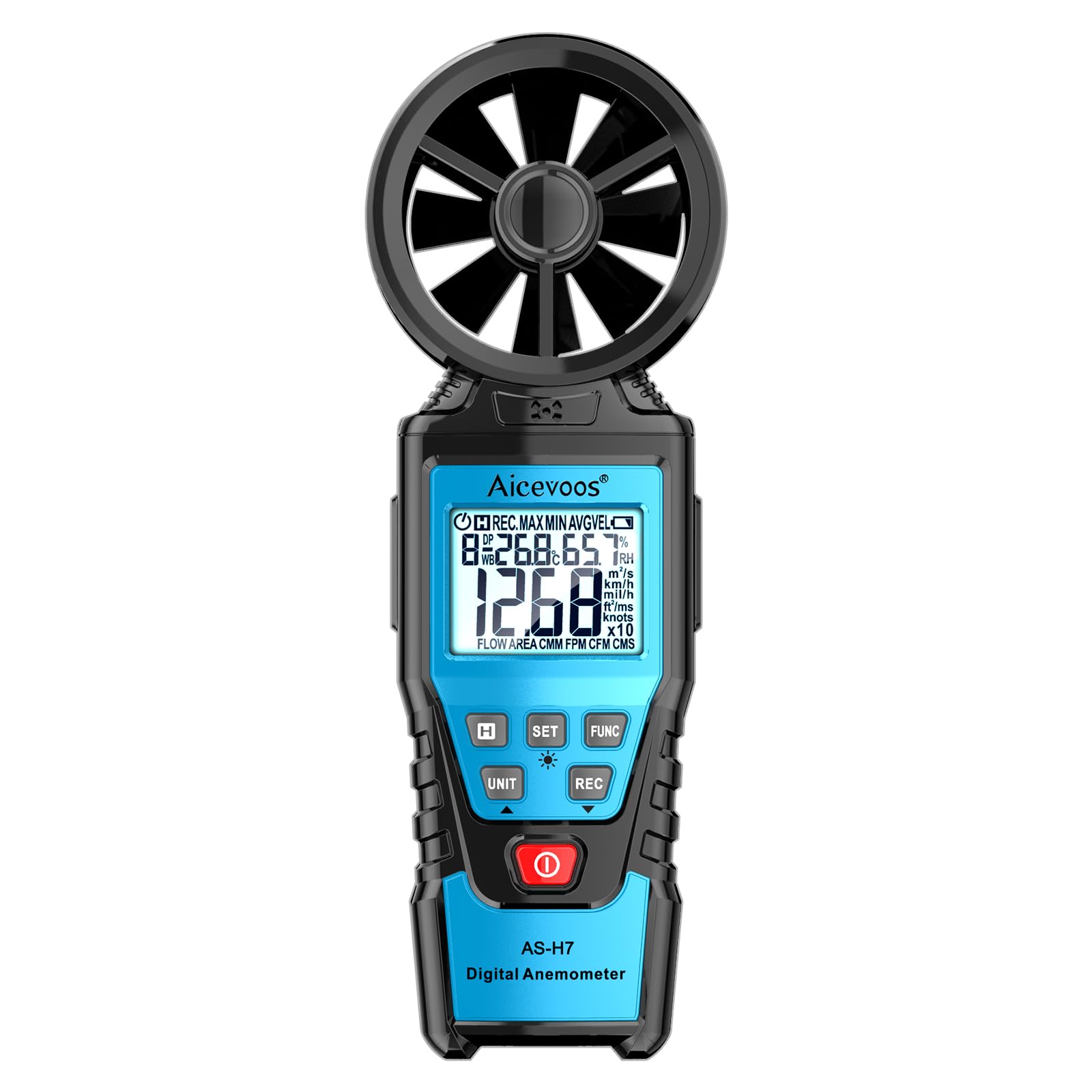 Buy Aicevoos H7 Digital Anemometer Handheld Wind Speed Meter for HVAC