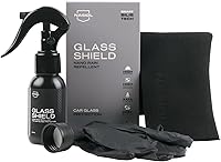 Vista 9 de Nasiol GlasShield Nano Kit de Espray Repelente de Lluvia, Recubrimiento Cerámico para Parabrisas y Vidrios, Super Hidrofóbico hasta 30000 Millas