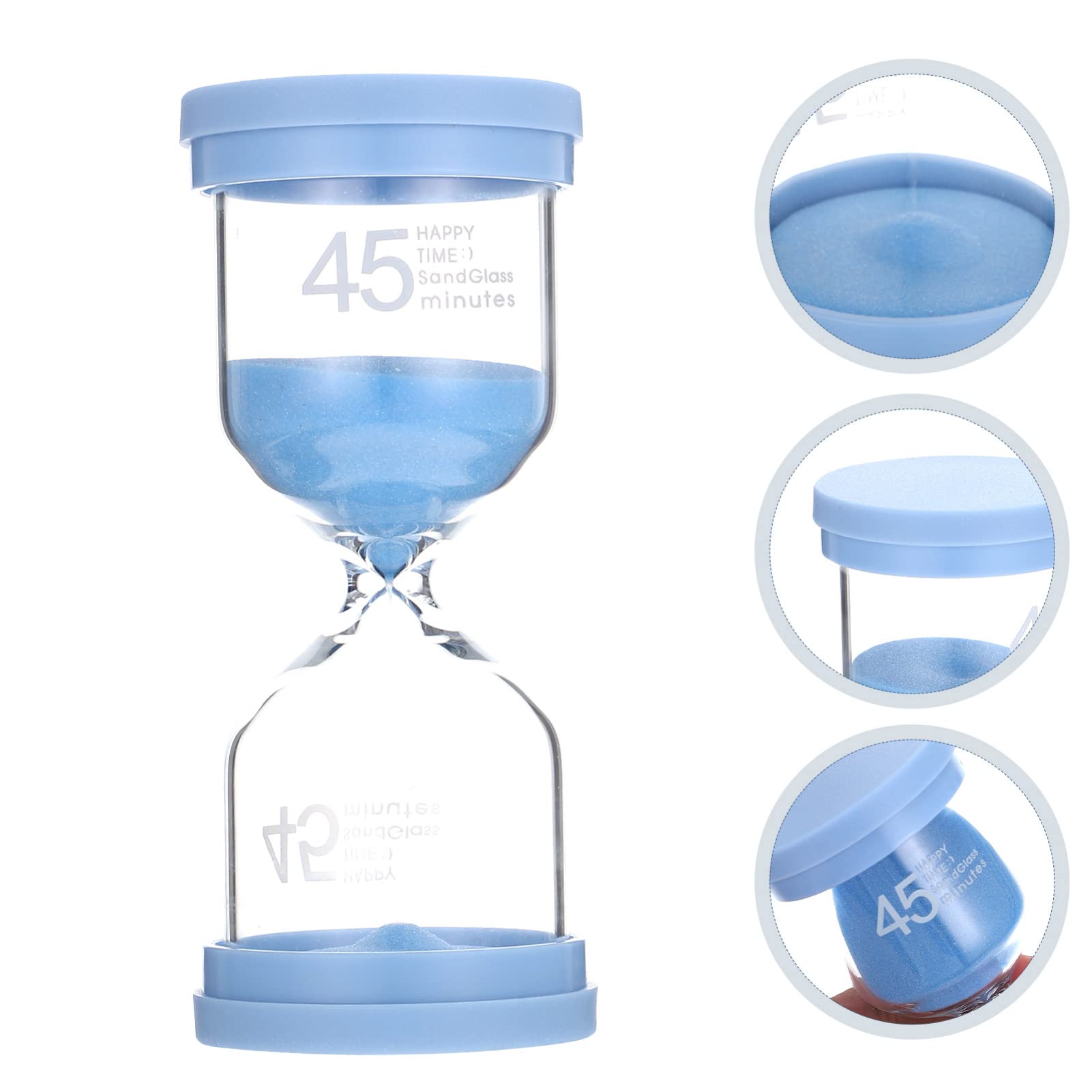 Kids Clock Children Sand Clock Timer Hourglasses 45 Minute Sand Timers for Office Classroom Games and Kids Room Student Office Decor - Image 4