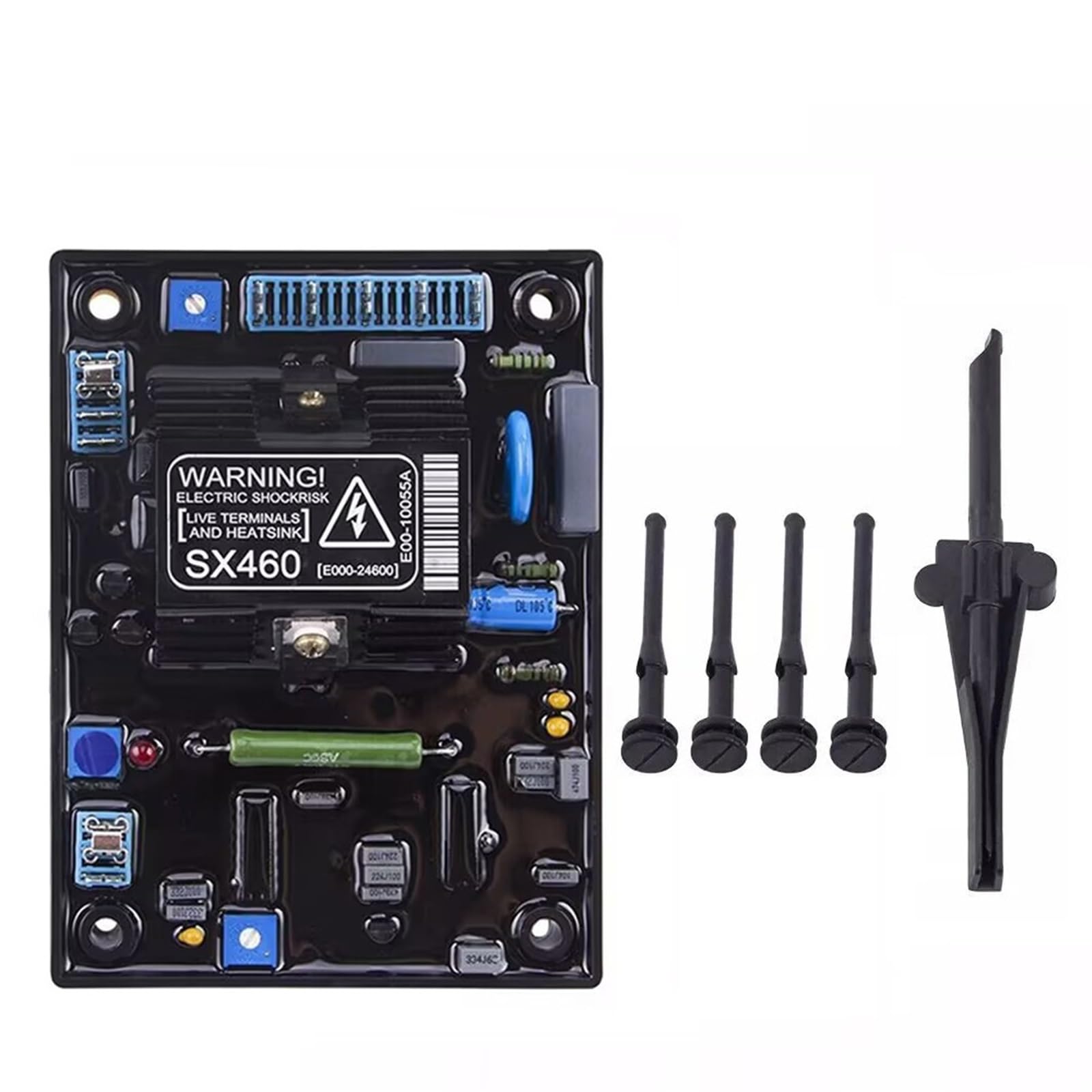 0P7BR328B SX460 AVR Generator Automatic Voltage Regulator Stabilizer SX440 AS440 Excitation Control Module Brushless(Better SX460)