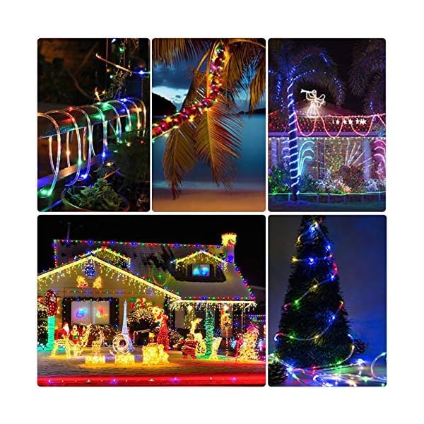 WOWDSGN 15M 150LEDS Lichterschlauch mit Fernbedienung,Lichterkette, 16 Farben und 4 Leuchtmodi, Strombetrieben… – Bild 3