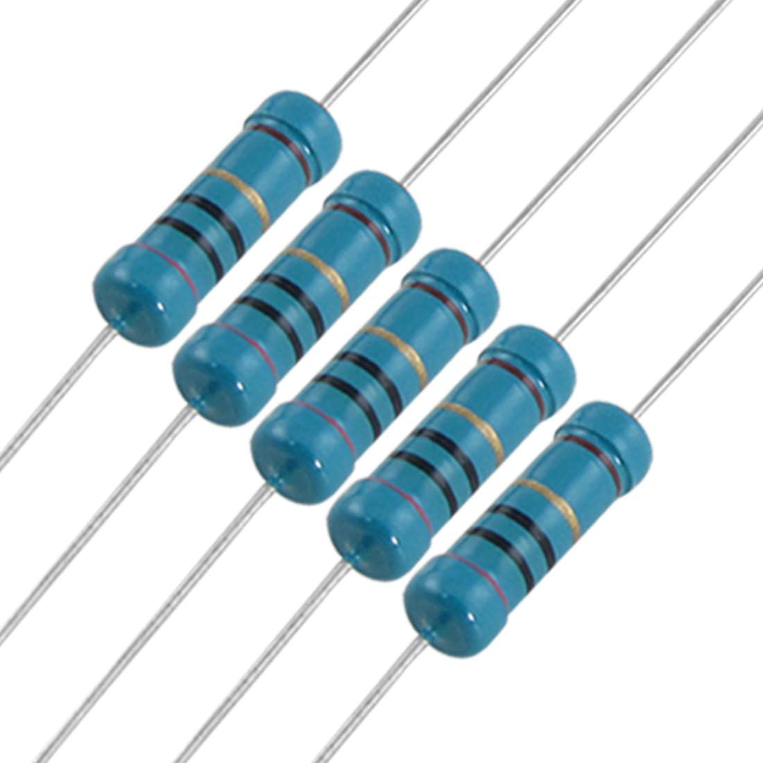 200 個 2W ワット 1% 20 オーム axia-l 鉛金属皮膜抵抗器 (200 個 2W ワット 1% 20 オーム axi