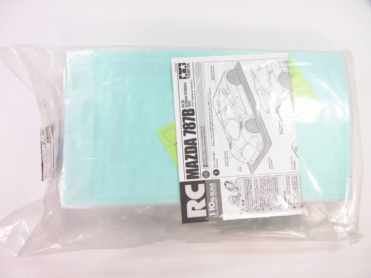【価格見直し】タミヤ　RM-01　マツダ787B　スペアボディ・パーツ付き Yahoo!オークション -「タミヤ マツダ787b」(ボディ) (パーツ)の