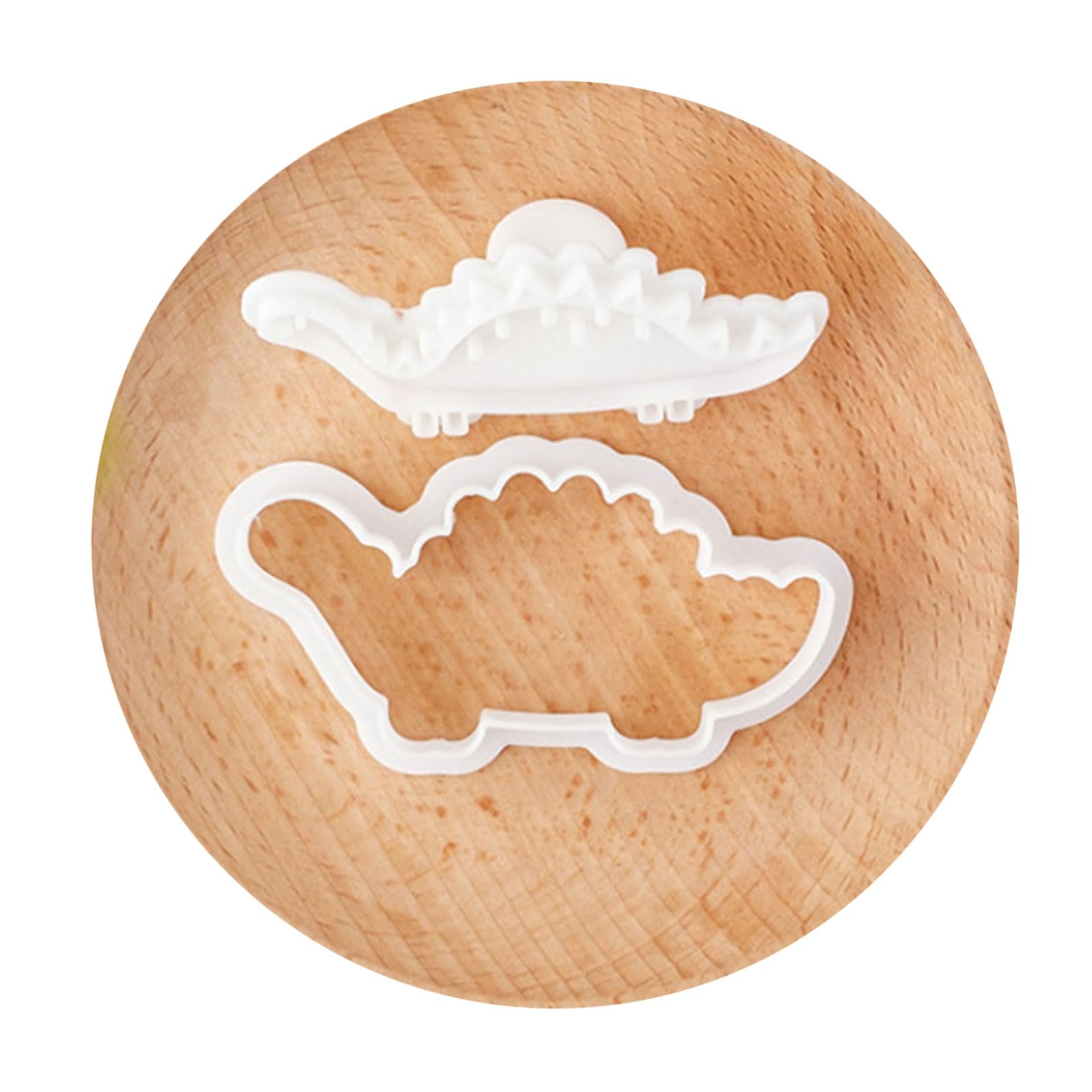 Tsophreniq Biscuit Cutter Fondants Molds Cookie Cartoon Dinosaur Pattern for Sugar Cake Snacks Cartoon Dinosaur for Kitchen Bakings