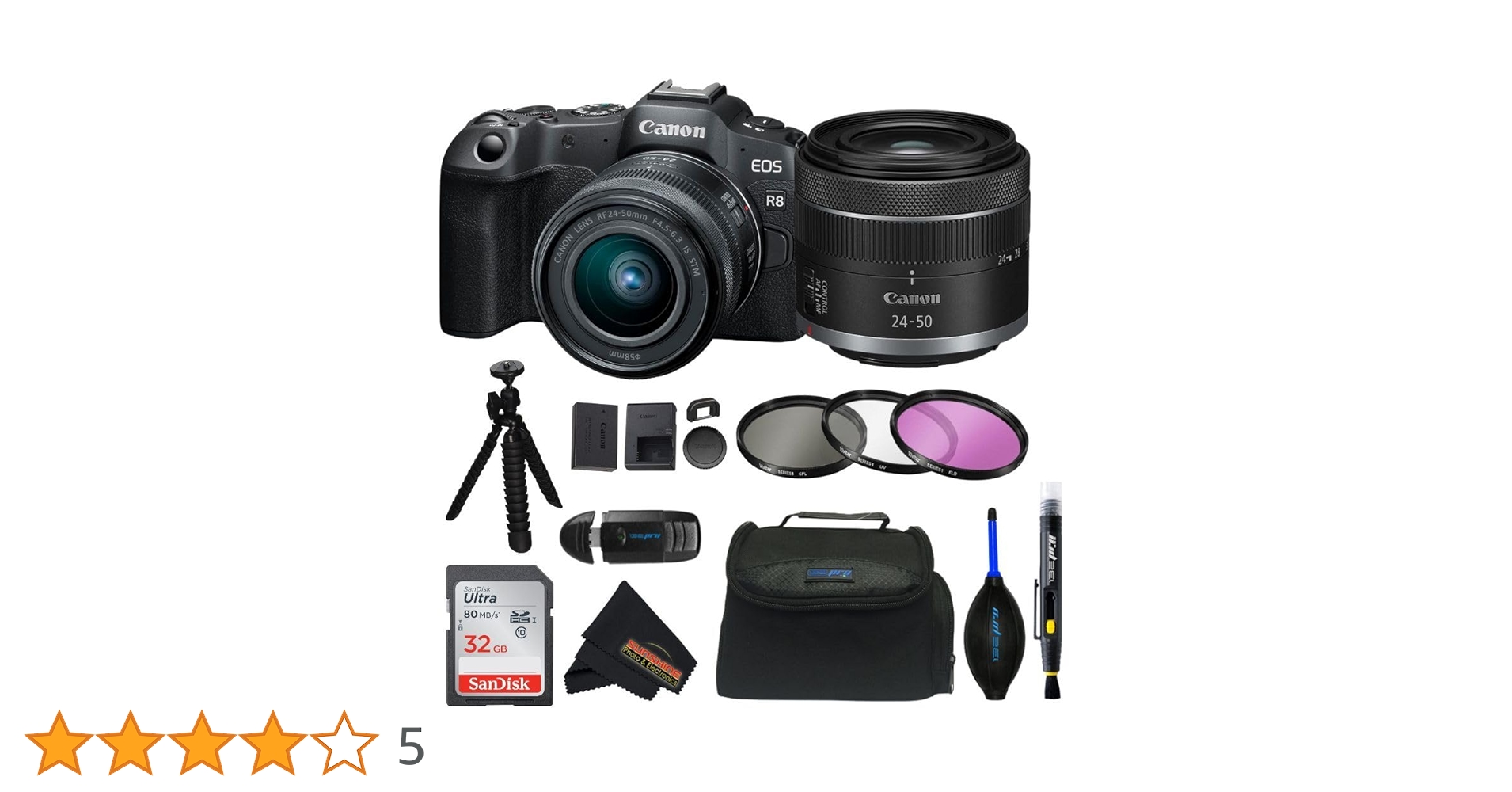 Amazon | キヤノン ミラーレスカメラ ボディー EOSR8 1個 | ミラーレス