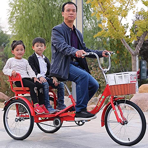 image for MENGYY WEIMMIN Adult Tricycle Folding Tricycle for Seniors Comfortable