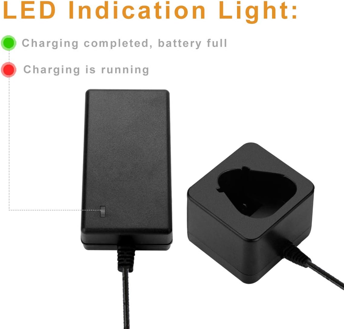 Shentec 12V Li-ion Charger Compatible with M12 REDLITHIUM 48-11-2401 48-11-2402 48-11-2420 48-11-2430 48-11-2440 48-11-2460 48-11-2411 48-11-2412 - Image 5