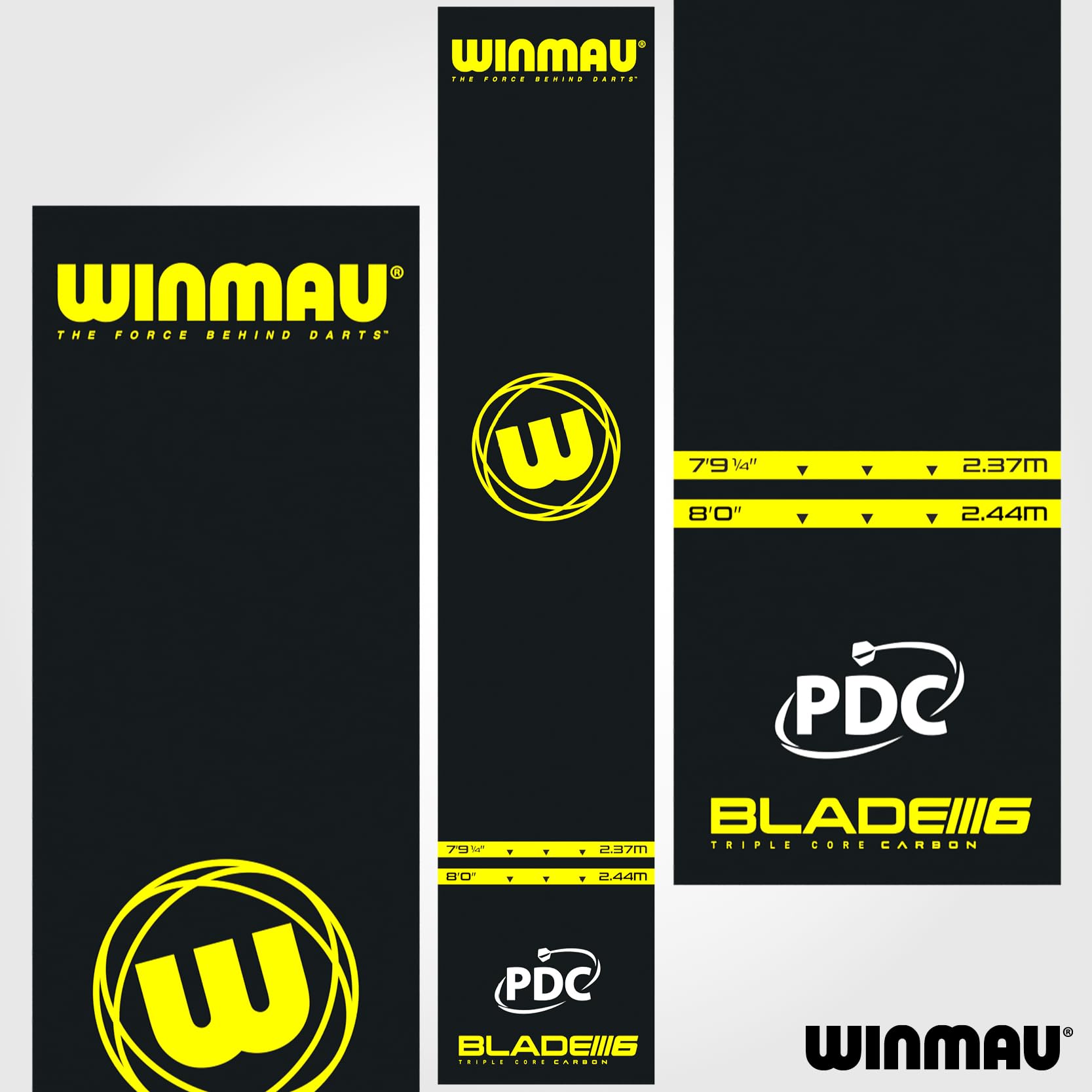 Winmau Pro Zone Essential PVC Mata do rzutek
