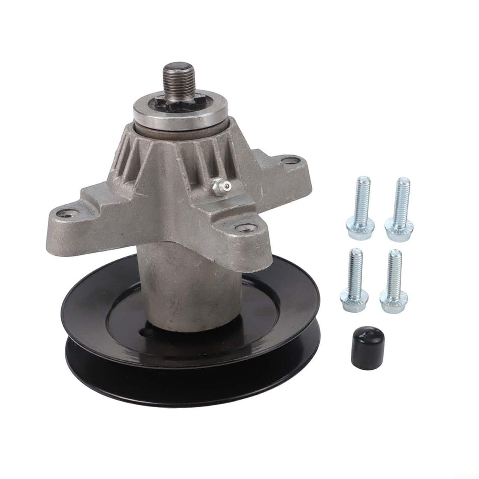 Eje de cubierta de cortacésped para 918-04125c 918-04125b 918-04126 618-04126 Gt2100, pieza de repuesto de metal con construcción robusta para una fácil instalación