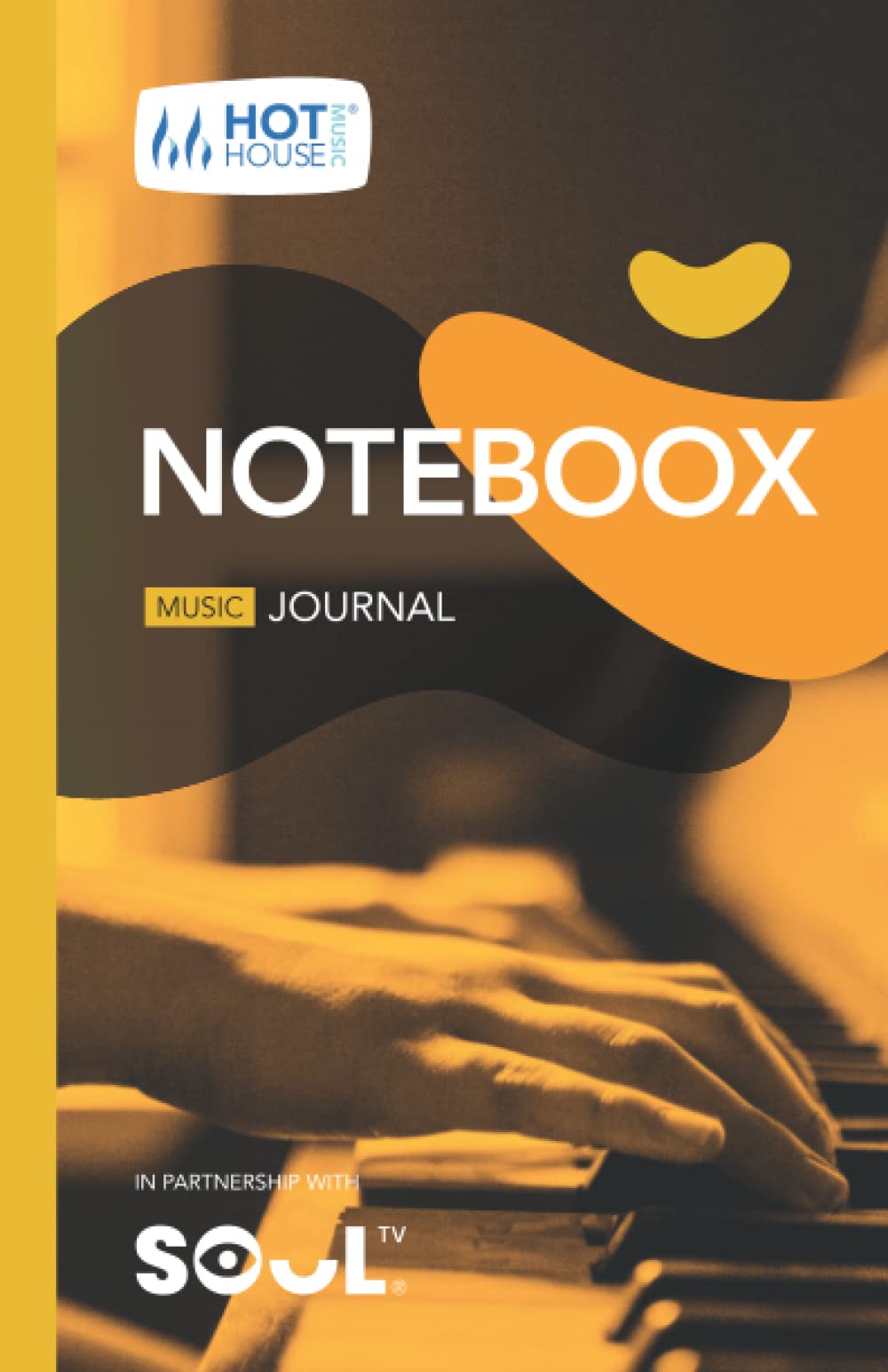 Piano: Noteboox: Music Journal – Yellow