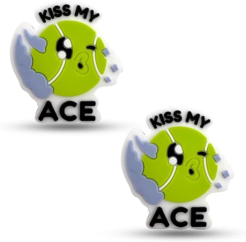 Miniatura 8 de Amortiguador de Raqueta de Tenis - Bonitos Diseños - Amortiguador de Choque de Tenis Reductor de Vibración y Ruido para Raquetas - Accesorios