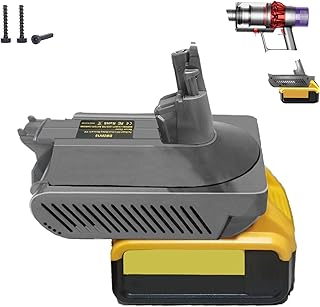 V10 Battery Adapter, for Dewalt 20V 60V Li-ion Battery Compatible with Dyson V10 Cyclone V10 Animal V10 Absolute V10 Fluffy V10 Motorhead V10 Allergy V10 SV12 Total Clean Series Vacuum Cleaners