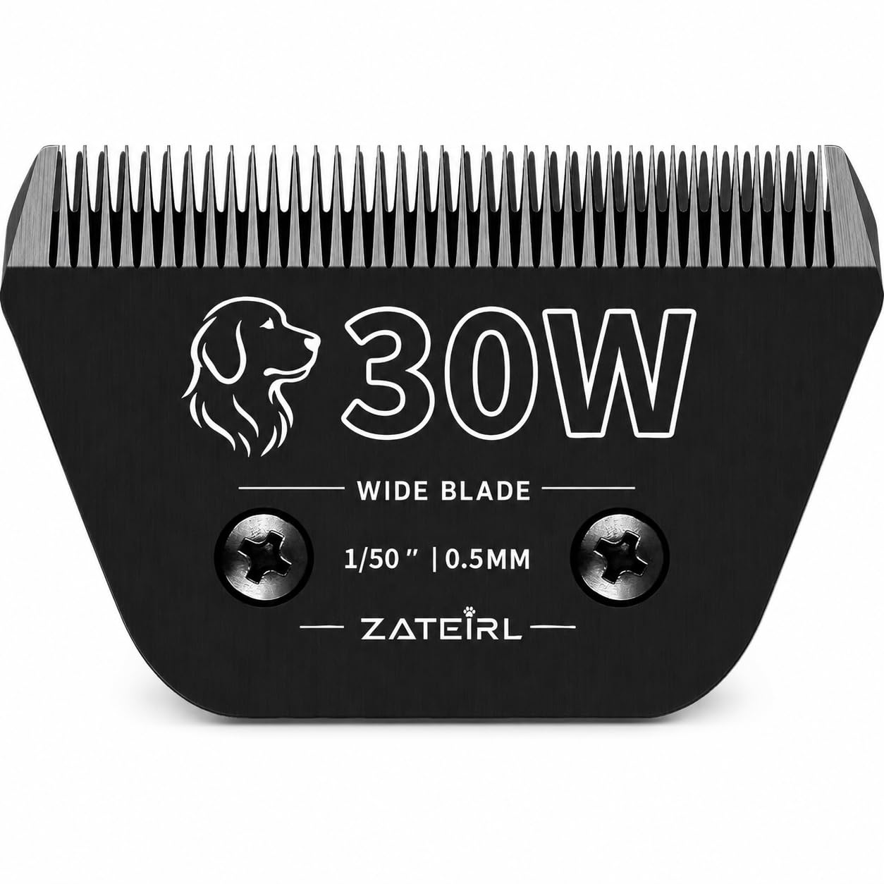 Black 30W Dog Grooming Blade Compatible with Andis/Oster A5 and Wahl KM10
