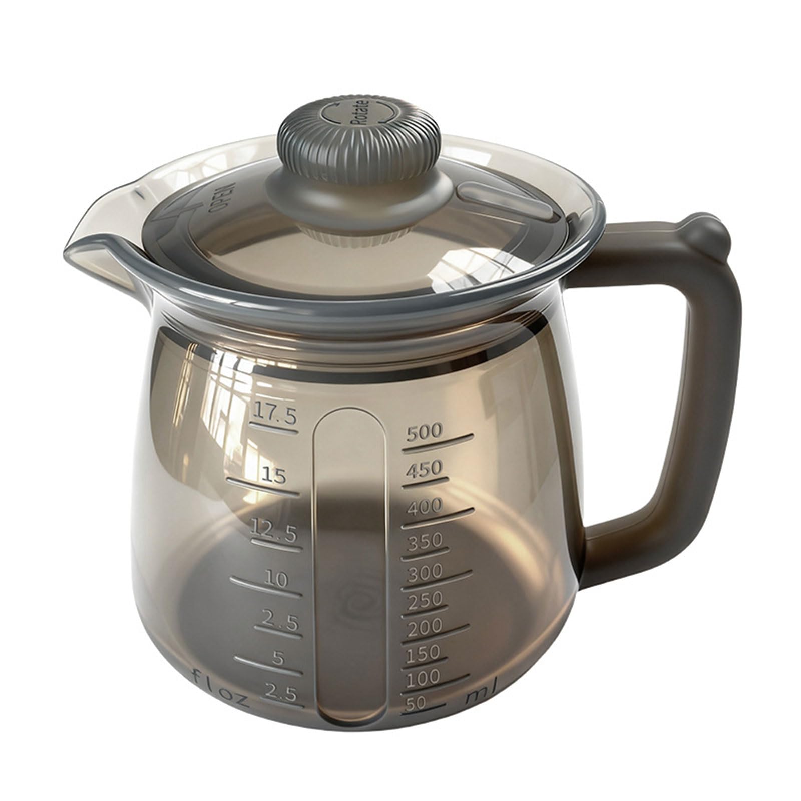 HZBB Weight Portable Silicone Coffee Maker Oven Dishwasher Safe Shatterproof Coffee Jar for Brewing Milk Silicone Brewer