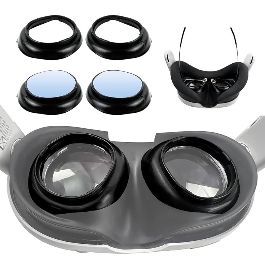 レンズの縁に割れあり】quest3s レンズの縁に割れあり】metaquest3s