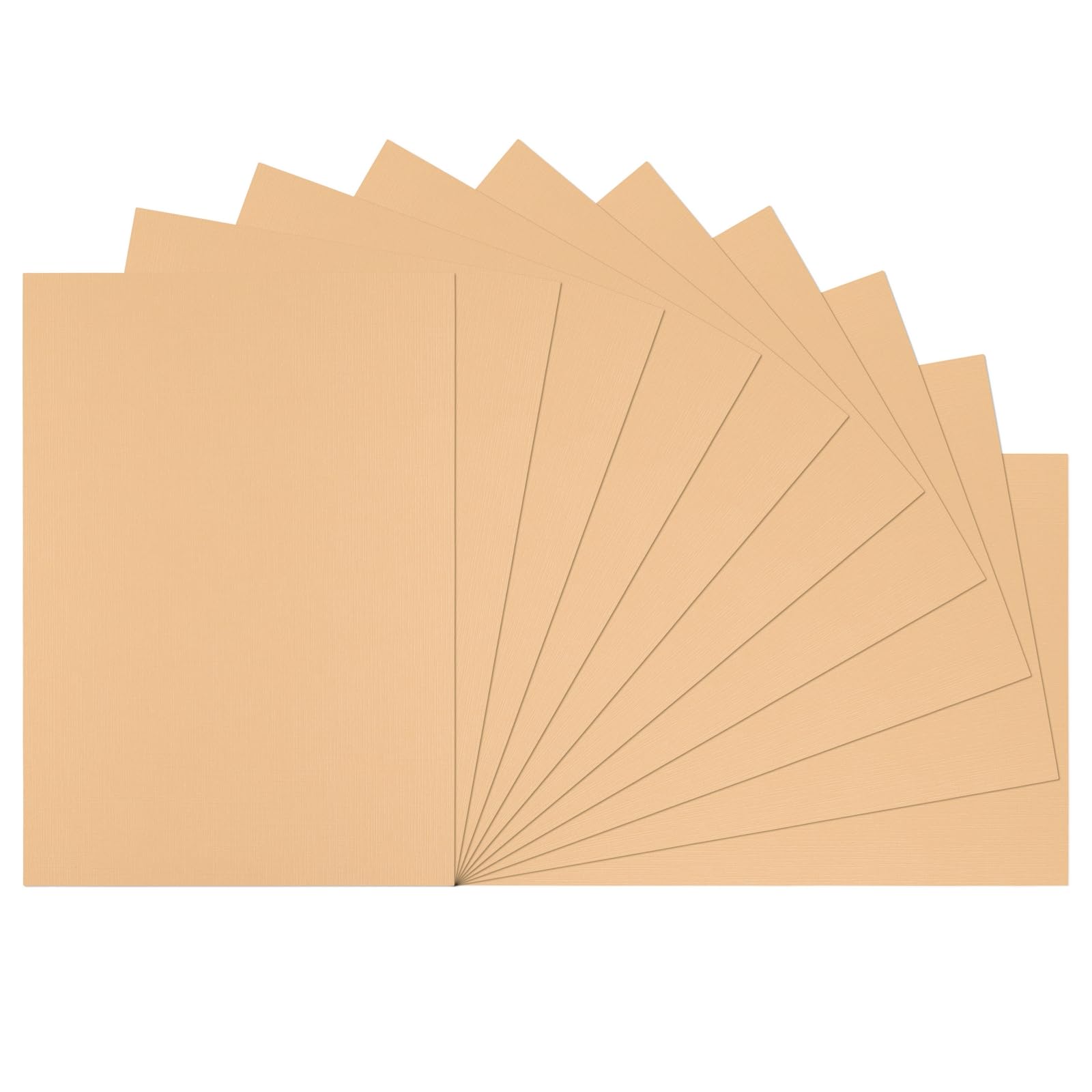 Florence Beżowy lniany karton 250 g - papier do scrapbookingu A4 - Parchment - Kolorowy papier kartonowy - Eleganckie zaproszenia, pudełka na prezenty i projekty artystyczne