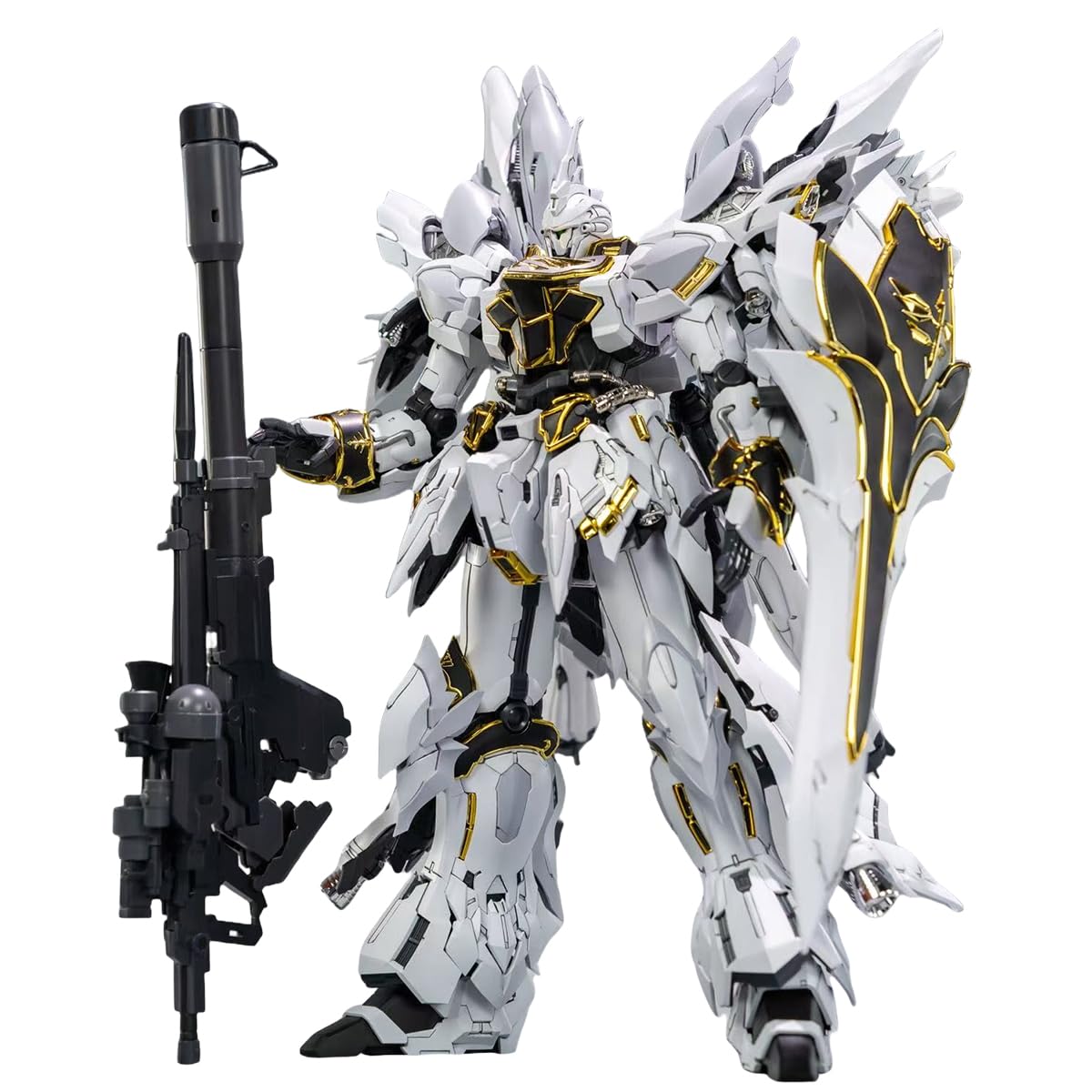 HiPlay Comet Technology Bianco Triple Speed Sinanju Telaio Completo Kit Modellismo Scala 1/100