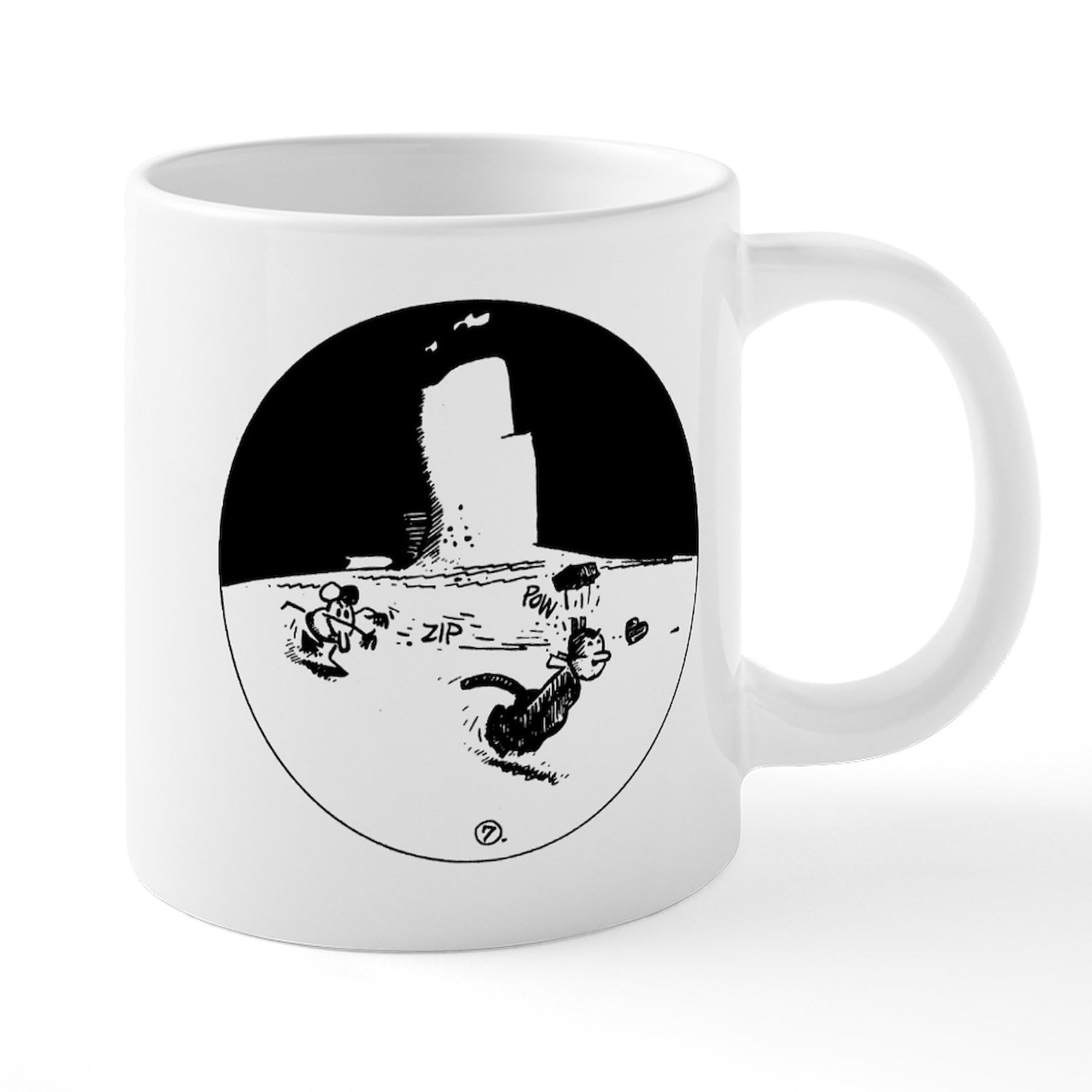CafePressKrazy Kat 20 oz Ceramic Mega Mug